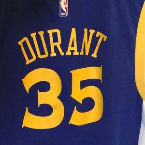Adidas NBA Kevin Durant Golden State Warriors Jersey #35